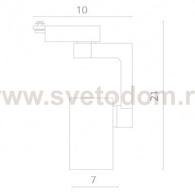 Светильник потолочный Arte lamp A2320PL-1WH TRACCIA