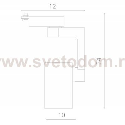 Светильник потолочный Arte lamp A2330PL-1BK TRACCIA