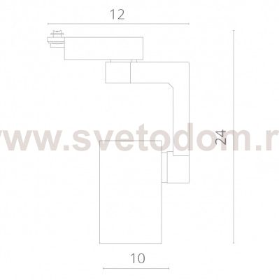 Светильник потолочный Arte lamp A2330PL-1WH TRACCIA