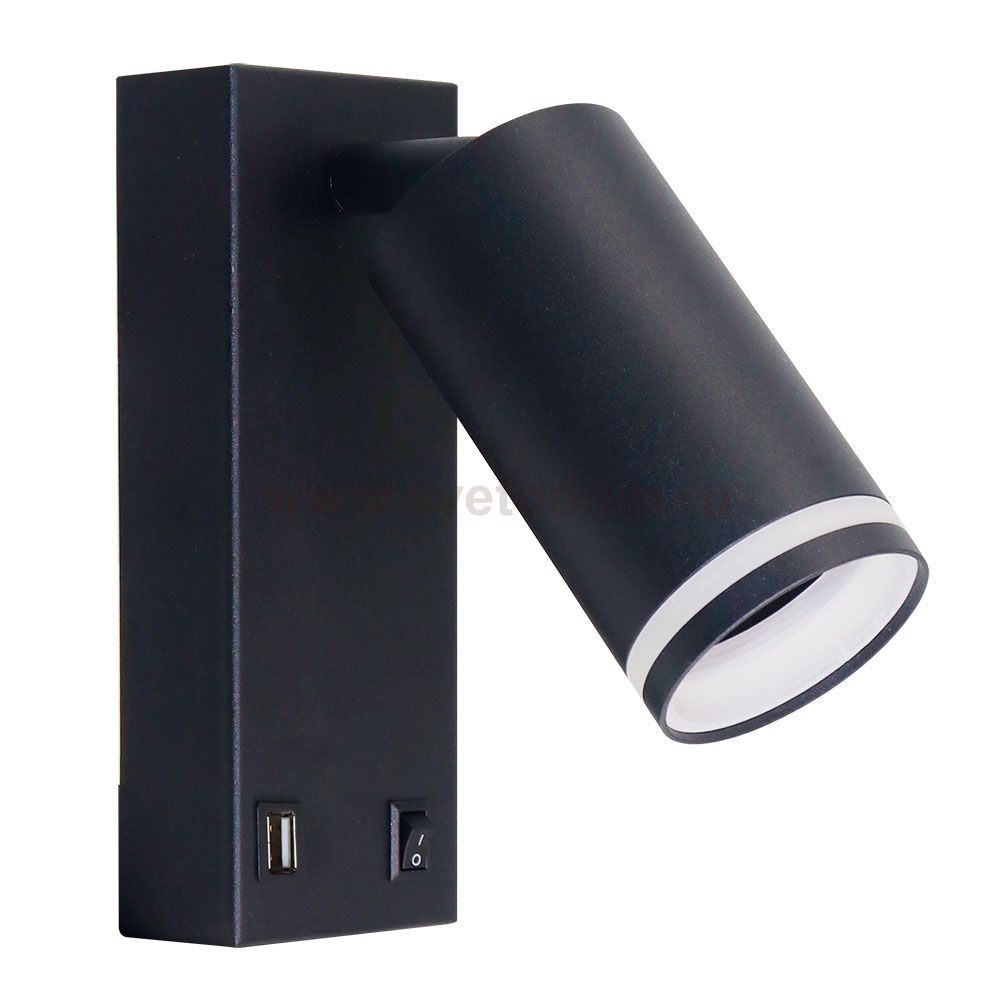 Накладной светильник спот Arte Lamp A2364AP-1BK IMAI