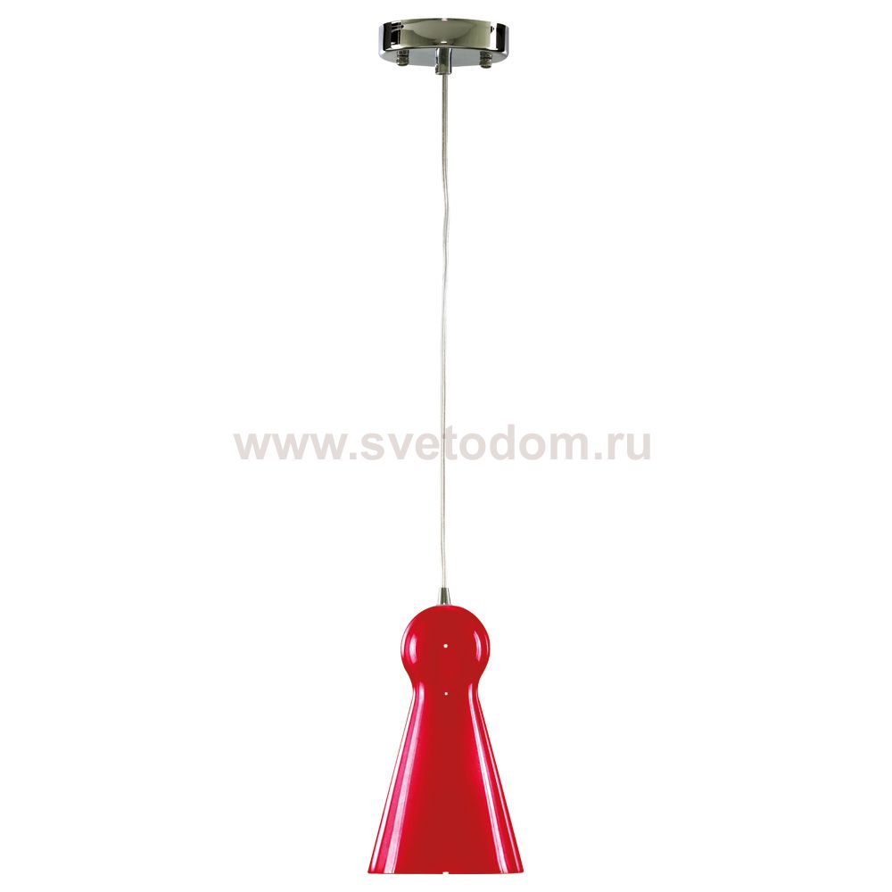 Светильник подвесной красный Arte lamp A2371SP-1CC Dangle