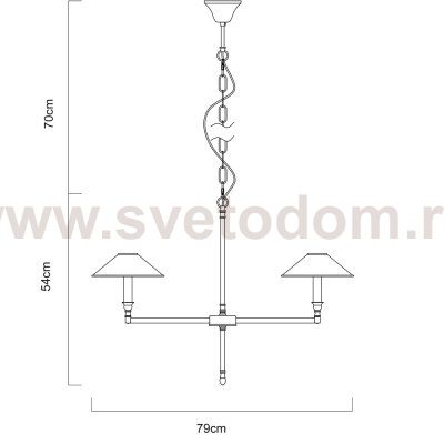 Подвесная люстра Arte lamp A2398LM-6BA GiorDano