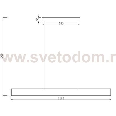 Светильник подвесной Arte lamp A2505SP-2WH LARGO