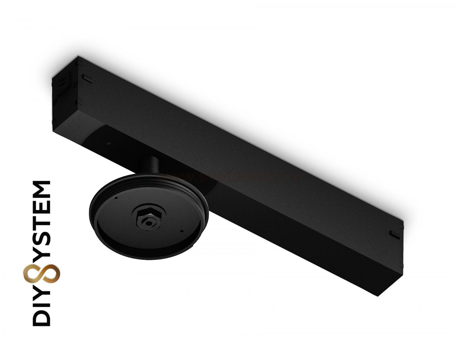 Крепеж трековый для корпуса DIY D70mm Magnetic 220V Ambrella A2548 BK черный крепеж трековый для корпуса DIY D70mm 232*70*80
