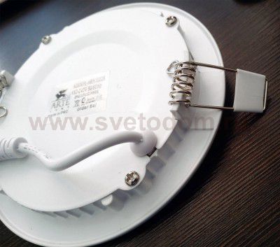 Тонкий диодный светильник 6Вт LED Arte lamp A2606PL-1WH Fine