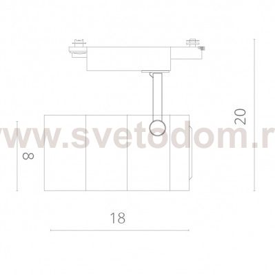 Светильник потолочный Arte lamp A2707PL-1BK CINTO