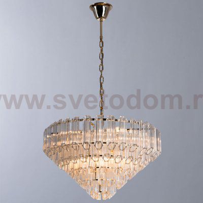 Люстра хрустальная Arte Lamp A2848LM-8GO Jastin
