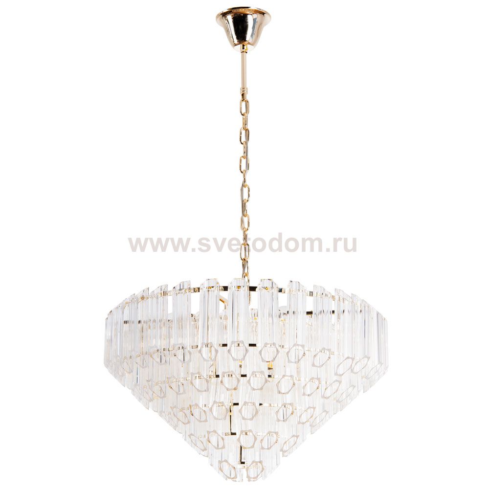 Люстра хрустальная Arte Lamp A2848LM-8GO Jastin