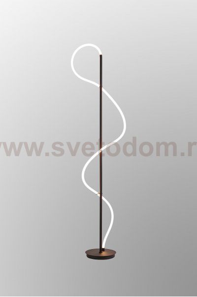 Торшер с изогнутым неоном Arte lamp A2850PN-35BK KLIMT
