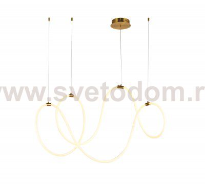 Люстра с гибким неоном Arte lamp A2850SP-80PB бронза