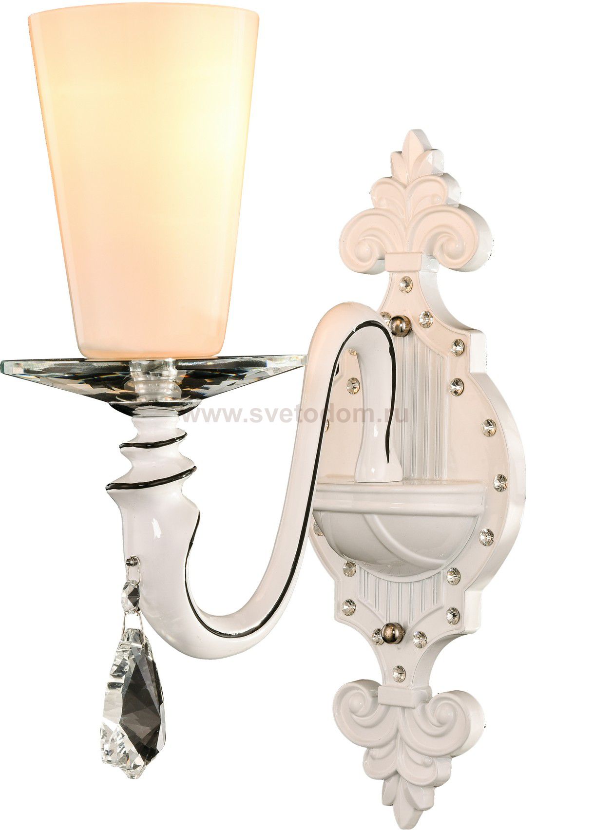 Светильник настенный Arte lamp A3006AP-1WH LEGACY