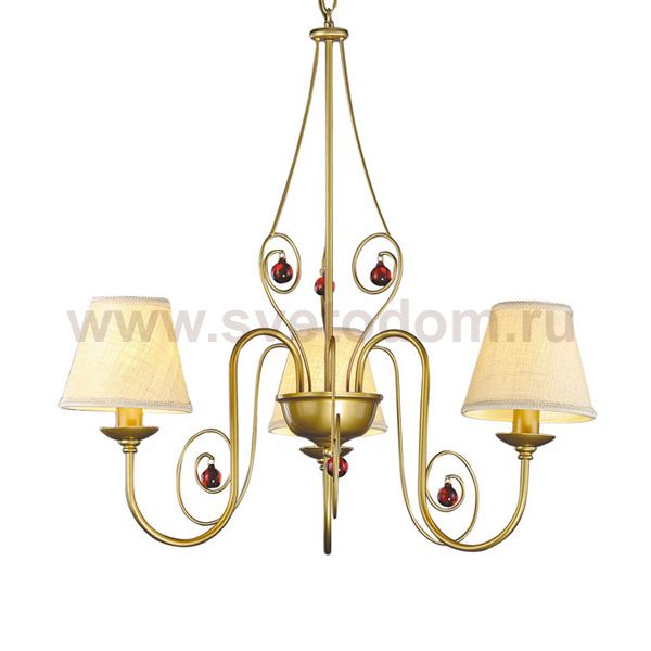 Люстра Arte Lamp A3007LM-3BZ Neapolitan