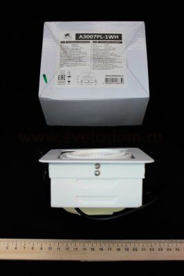 Светильник встраиваемый Arte lamp A3007PL-1WH STUDIO