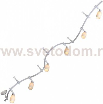Светильник трековый Arte Lamp A3059PL-6WH RAIL KITS