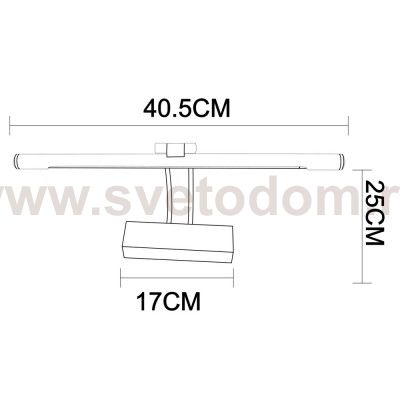 Светильник настенный Arte lamp A3068AP-1AB PICTURE LIGHTS LED