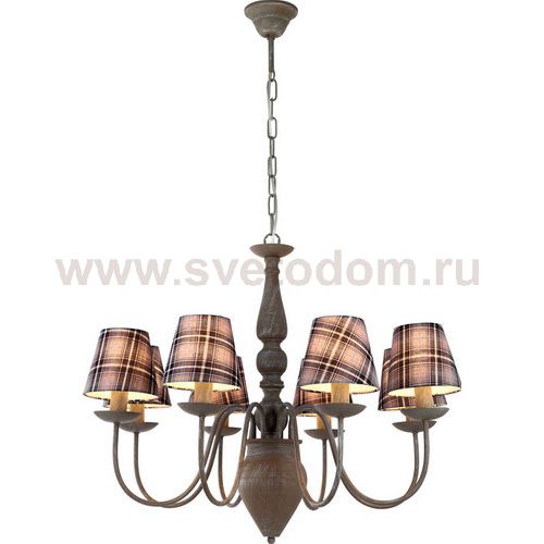 Светильник подвесной Arte lamp A3090LM-8GY Scotch