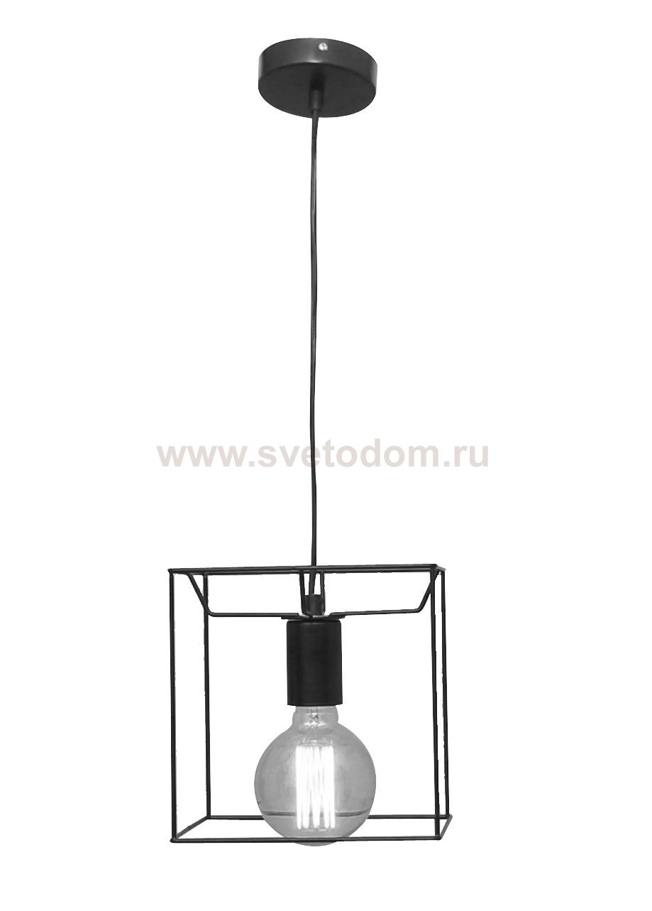 Светильник подвесной Arte lamp A3122SP-1BK RIGLA