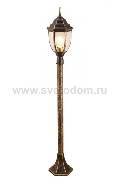 Светильник уличный столбик Arte lamp A3151PA-1BN PEGASUS