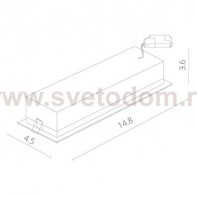 Светильник встраиваемый MINI Arte lamp A3153PL-5BK GRILL