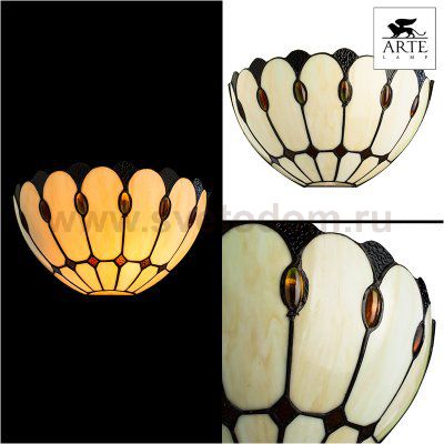 Настенный светильник Arte lamp A3163AP-1BG Perla