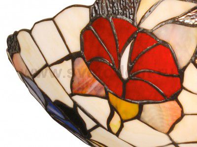 Люстра потолочная тиффани Arte lamp A3165PL-2BG Florizel