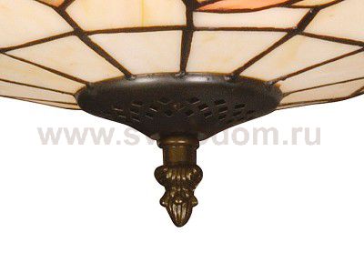 Люстра потолочная тиффани Arte lamp A3165PL-2BG Florizel