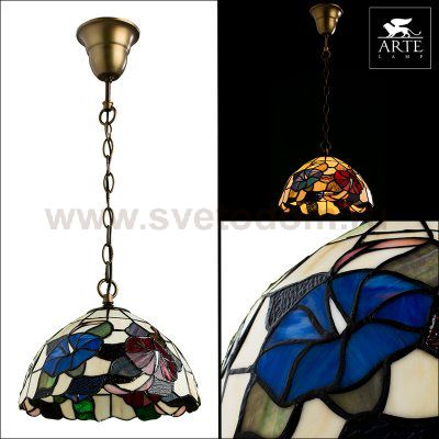 Светильник подвесной Arte lamp A3166SP-1BG TIFFANY