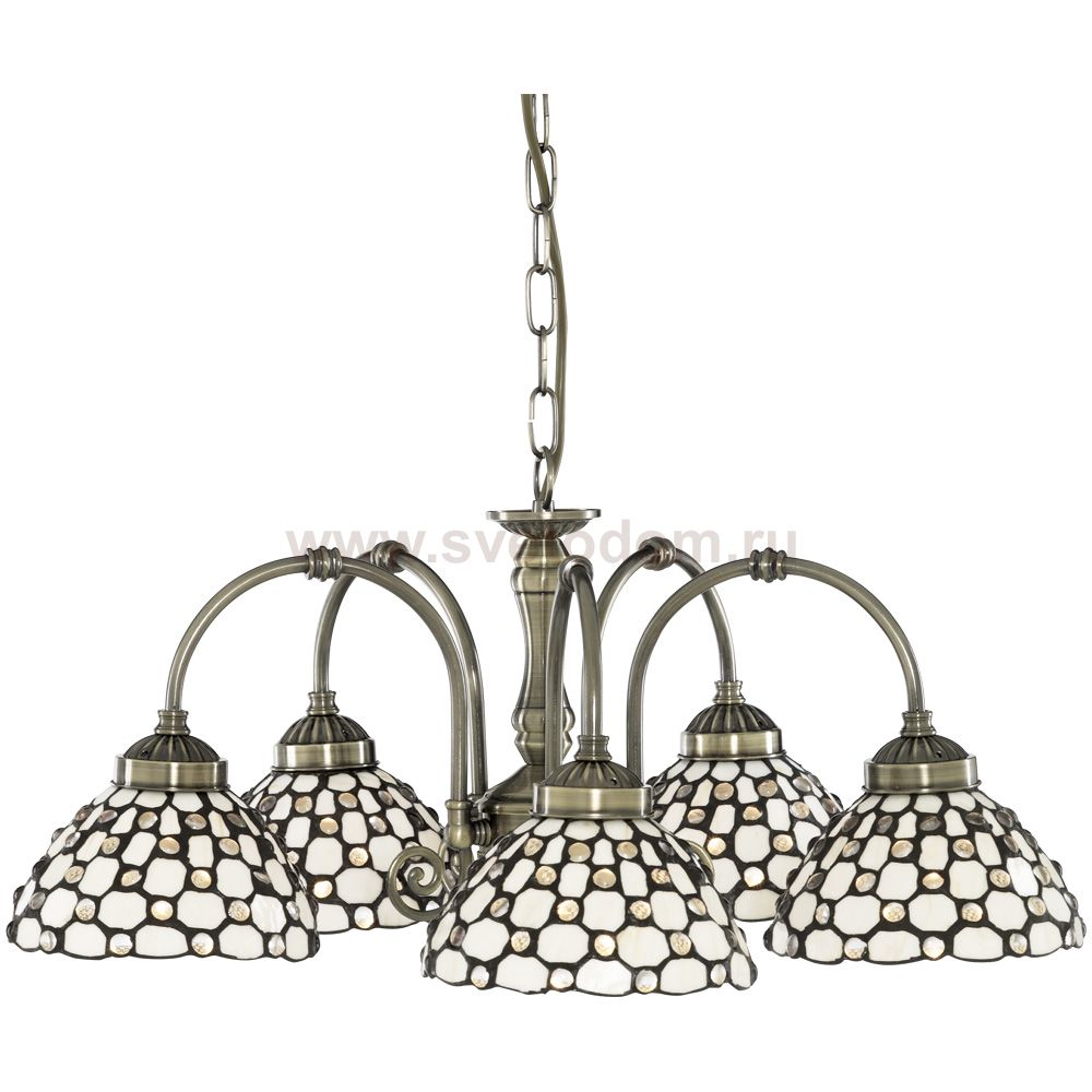 Люстра Arte Lamp A3168LM-5AB Raindrop