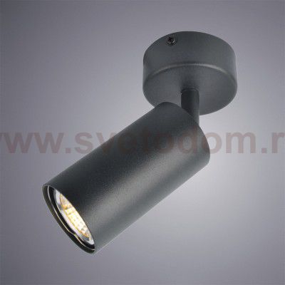 Светильник поворотный Arte Lamp A3216PL-1BK AQUARIUS