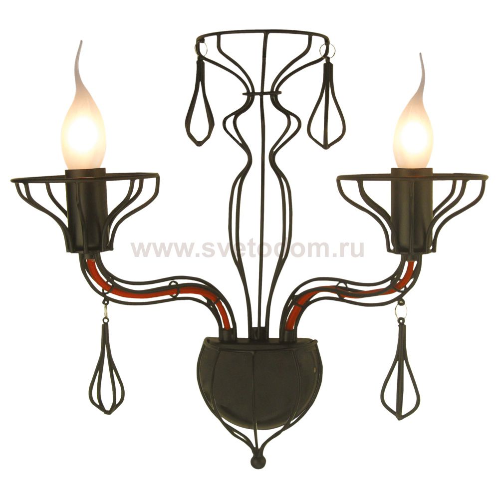 Настенный бра Arte lamp A3225AP-2BK Artefact