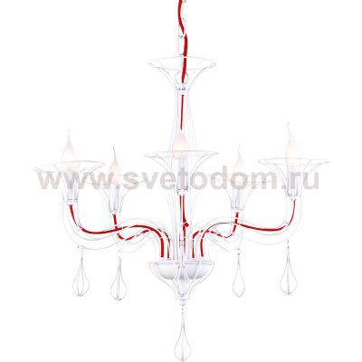 Подвесная люстра Arte lamp A3225LM-5WH Artefact