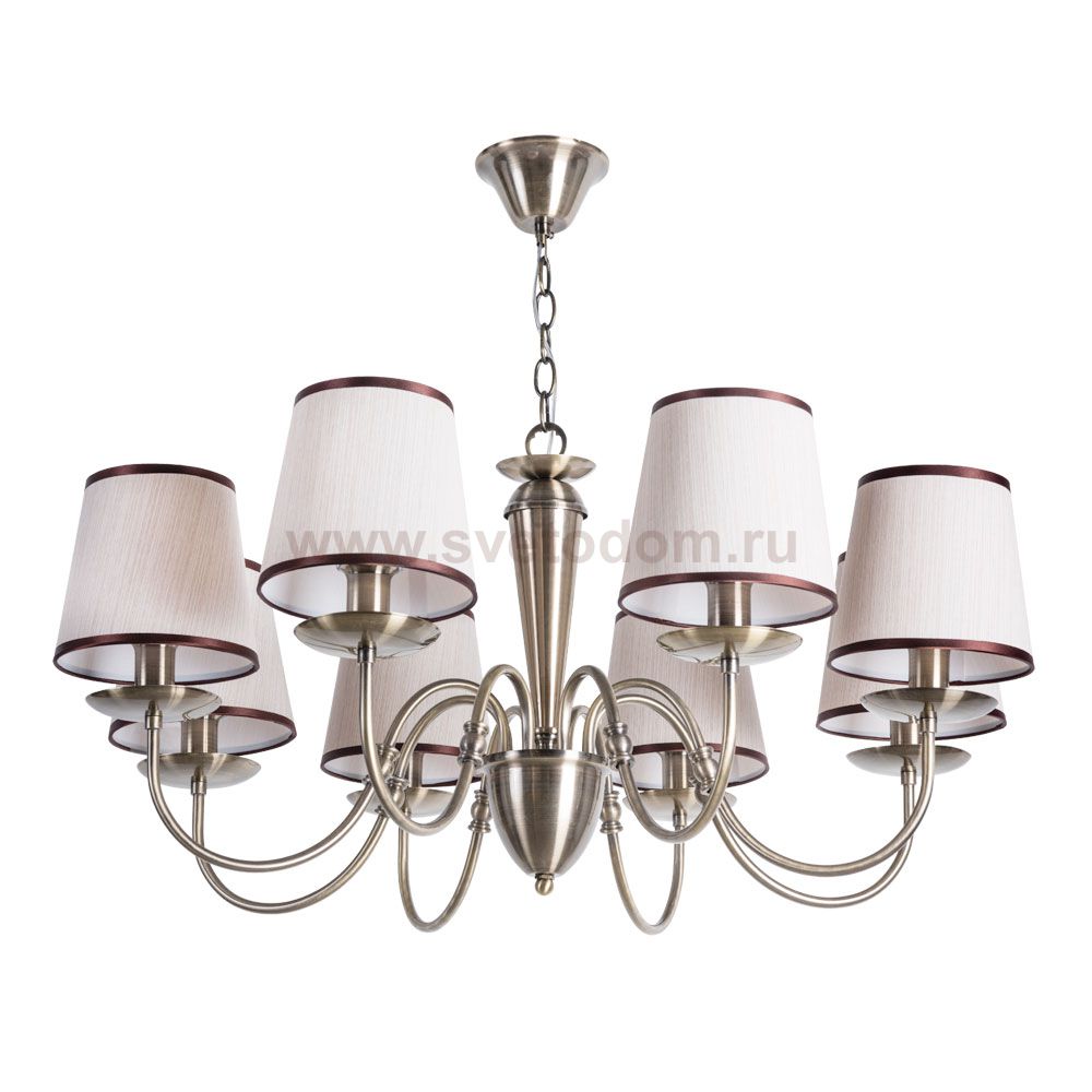 Люстра классическая Arte Lamp A3227LM-8AB FIONA