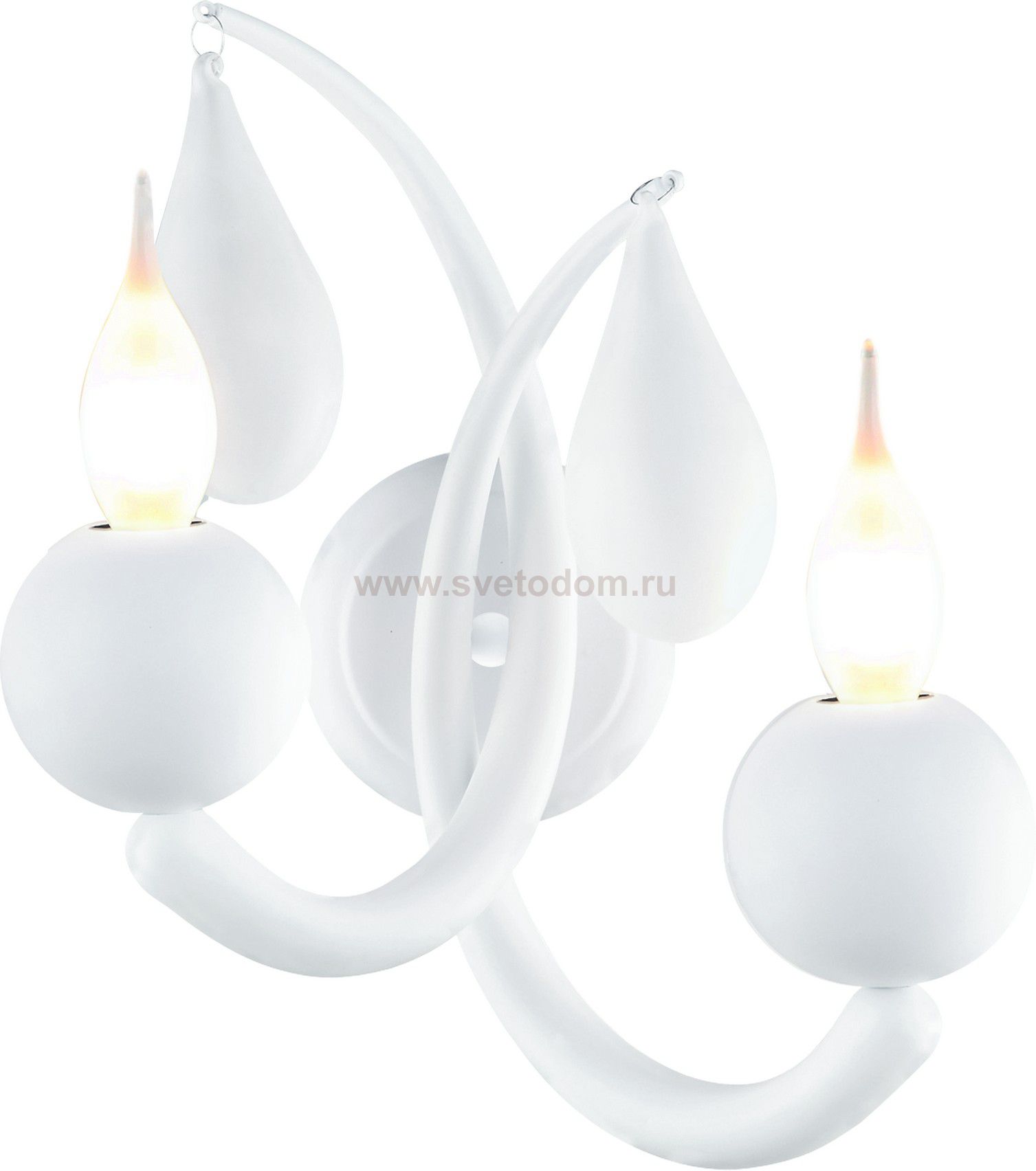 Светильник настенный Arte lamp A3229AP-2WH SIGMA