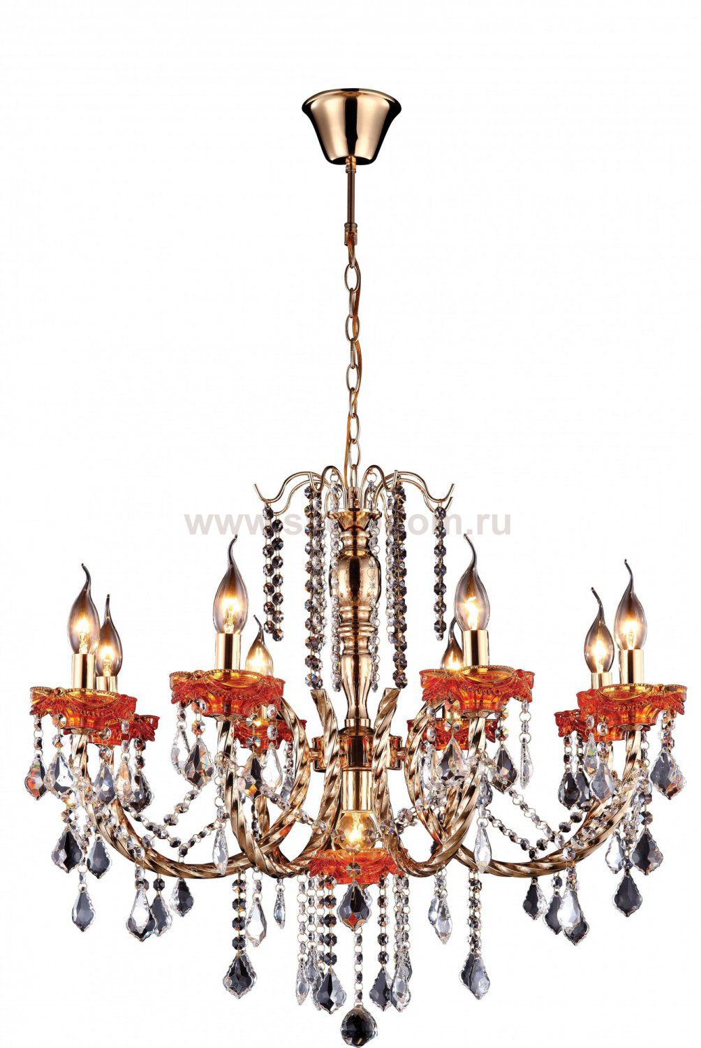 Светильник подвесной Arte lamp A3303LM-8-1GO VOLPE