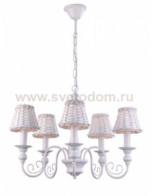 Подвесная люстра Arte lamp A3400LM-5WH Villaggio