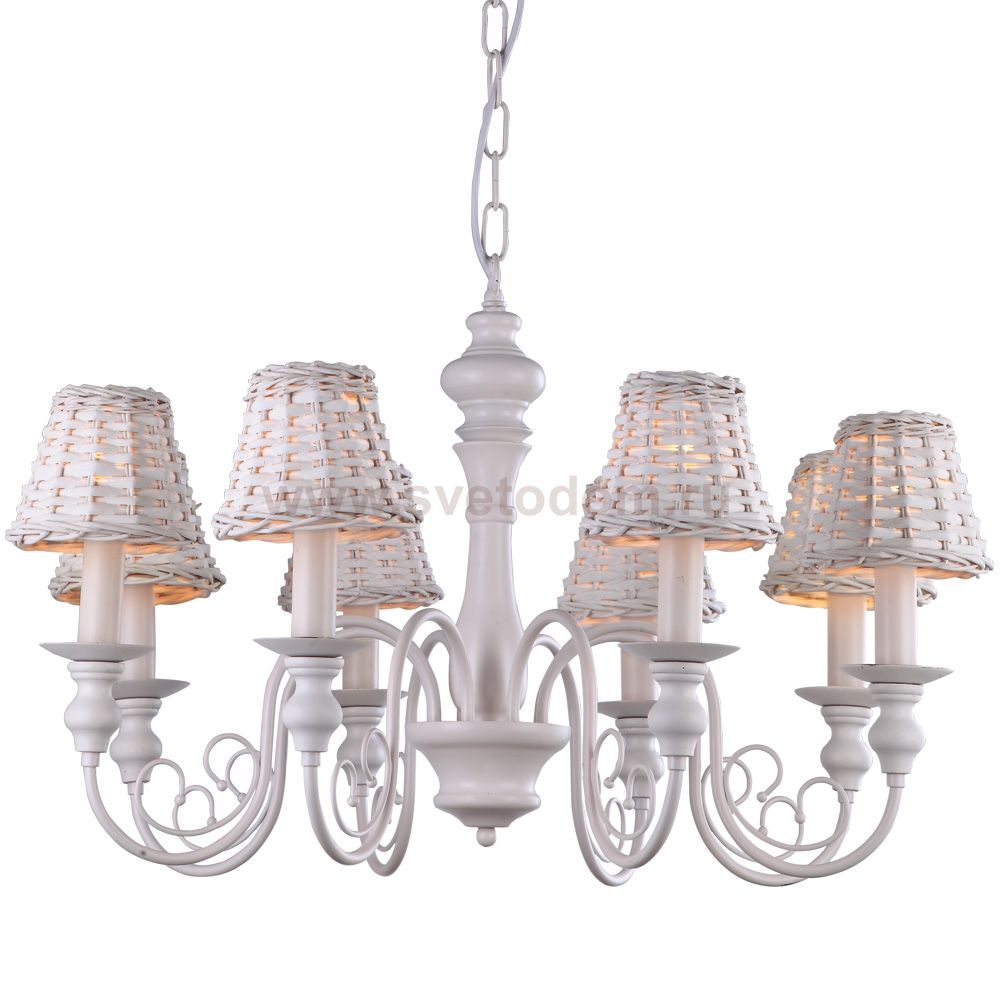 Подвесная люстра Arte lamp A3400LM-8WH Villaggio