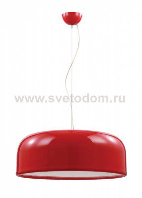 Светильник красный подвесной Arte lamp A3401SP-3RD Paleolus