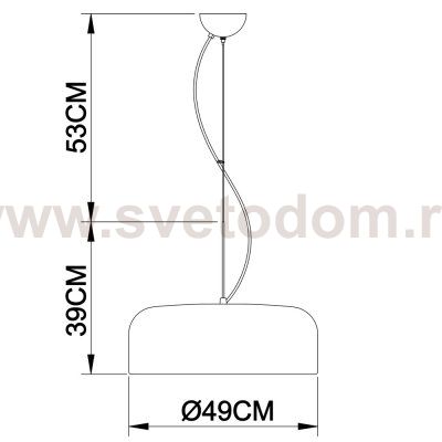 Светильник подвесной Arte lamp A3401SP-3WH Paleolus
