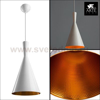 Светильник подвесной Arte lamp A3408SP-1WH CAPPELLO