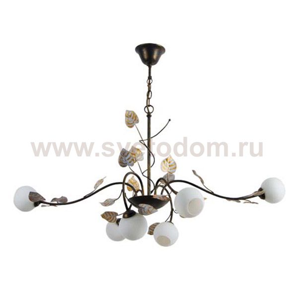 Люстра Arte Lamp A3539LM-6BG Flora