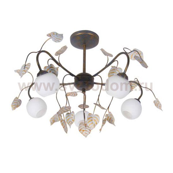 Люстра Arte Lamp A3539PL-5BG Flora