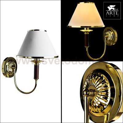 Настенный бра Arte lamp A3545AP-1GO Cathrine