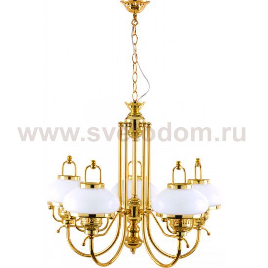 Люстра Arte lamp A3560LM-5GO Armstrong