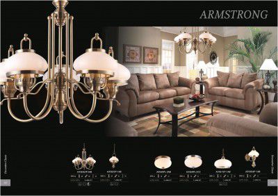 Светильник потолочный Arte lamp A3560PL-2AB ARMSTRONG