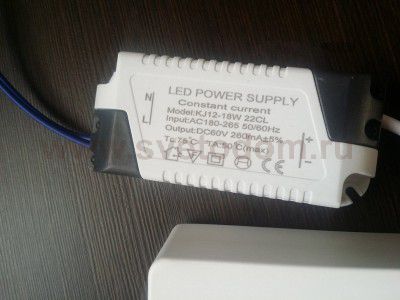 Светильник светодиодный накладной 18Вт 220*220мм Arte lamp A3618PL-1WH Angolo