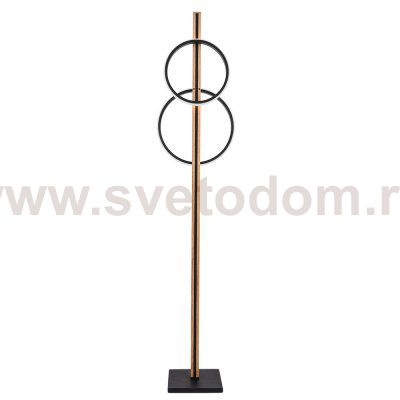 Торшер напольный Arte Lamp A3913PN-24BK FLUIDO