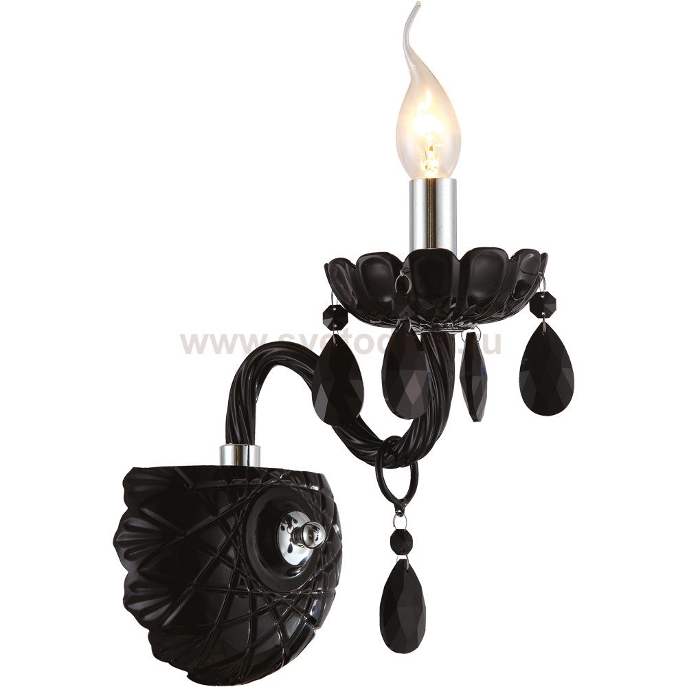 Светильник настенный Arte lamp A3964AP-1BK TEATRO