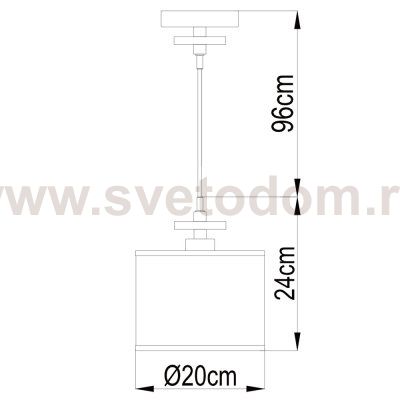 Светильник подвесной Arte lamp A3990SP-1CC Furore