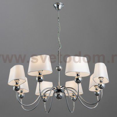 Люстра белая Arte Lamp A4012LM-8CC TURANDOT