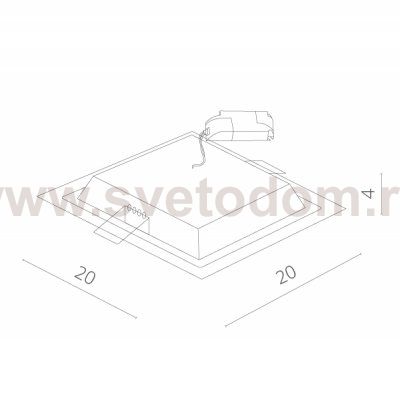 Светильник потолочный Arte lamp A4018PL-1WH RAGGIO